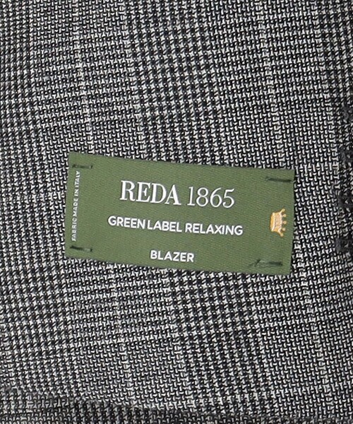 グリーンレーベルリラクシング✕レダ生地　テーラードジャケット　チェック　44 green label relaxing（グリーンレーベルリラクシング）の