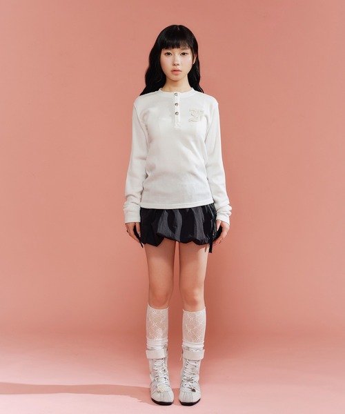FCMM トレーナー スウェット BUTTON SWEATSHIRT/ ボタン
