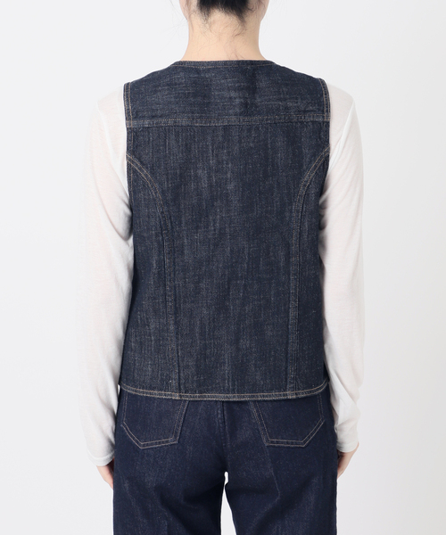 B.C STOCK ベスト ジレ DU JOUR/デュ ジュール RIDING JEAN VEST