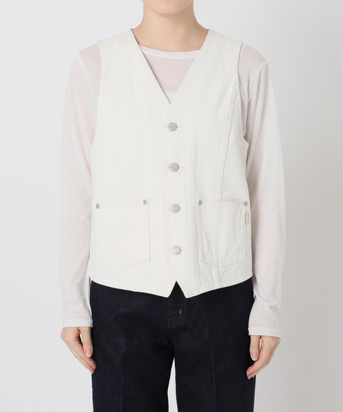 ベスト ジレ DU JOUR/デュ ジュール RIDING JEAN VEST レディース B.C STOCK ベスト ジレ DU JOUR/デュ ジュール RIDING JEAN VEST