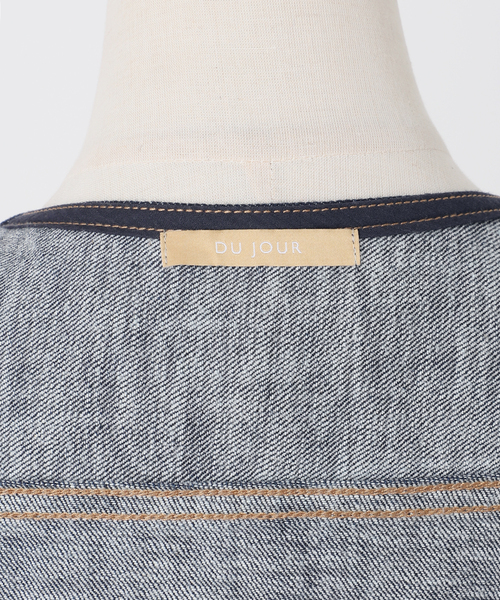 ベスト ジレ DU JOUR/デュ ジュール RIDING JEAN VEST レディース B.C STOCK ベスト ジレ DU JOUR/デュ ジュール RIDING JEAN VEST