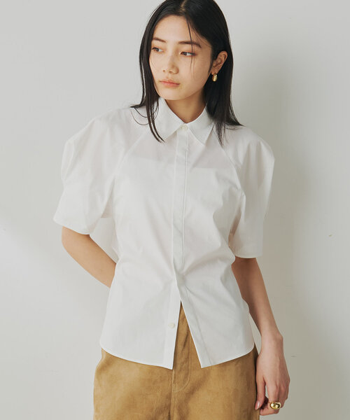 Whim Gazette ブラウス シャツ バックリボンブラウス レディース