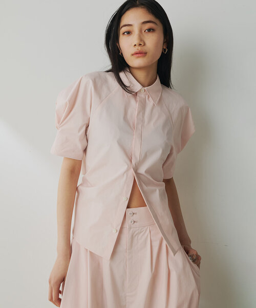 Whim Gazette ブラウス シャツ バックリボンブラウス レディース