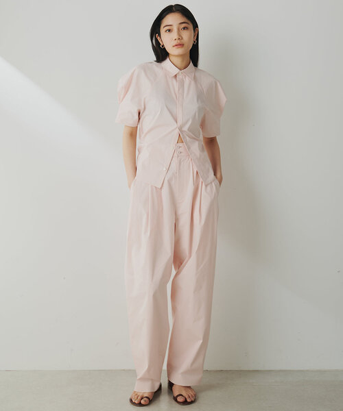 Whim Gazette ブラウス シャツ バックリボンブラウス レディース