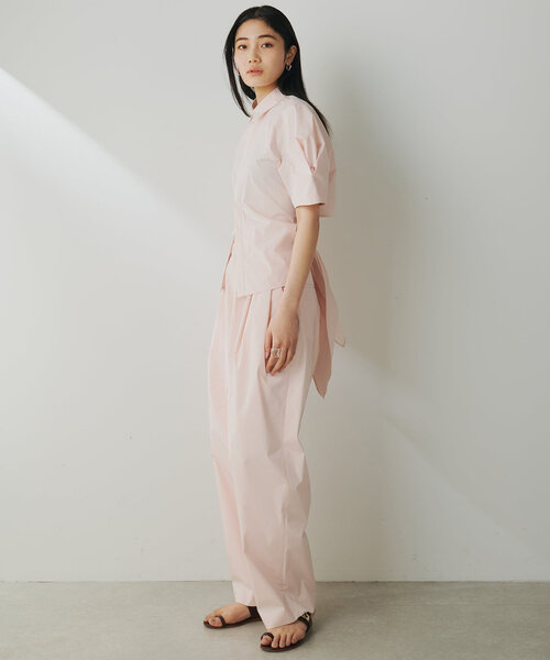 Whim Gazette ブラウス シャツ バックリボンブラウス レディース