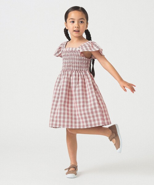 B：MING by BEAMS（ビーミング by ビームス） ワンピース チェック