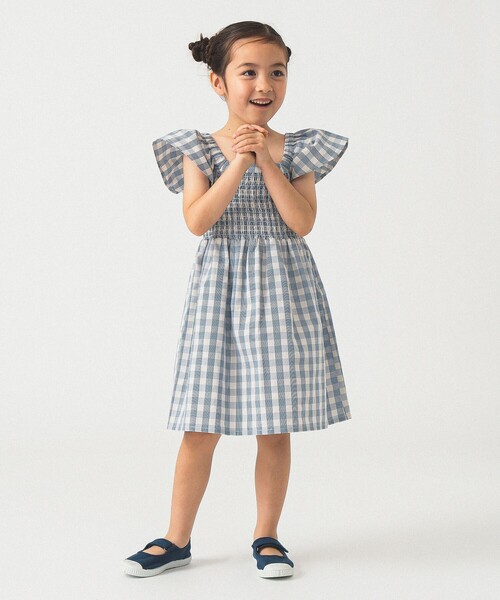 B：MING by BEAMS（ビーミング by ビームス） ワンピース チェック