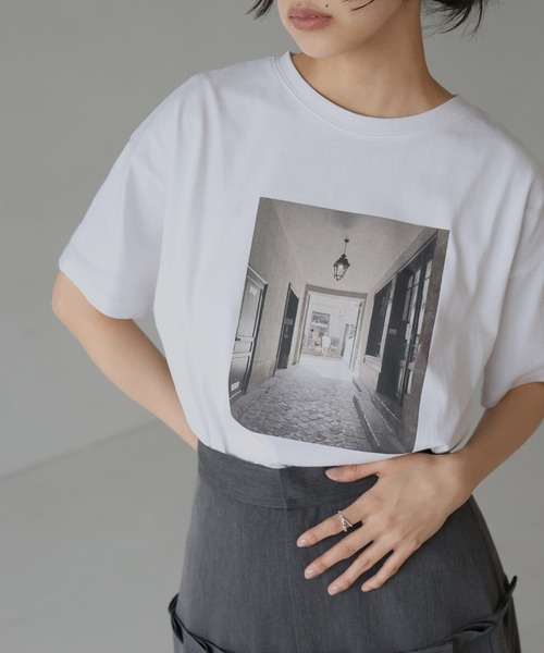 hellam tシャツ アソートプリントTシャツ レディース : ZOZOTOWN