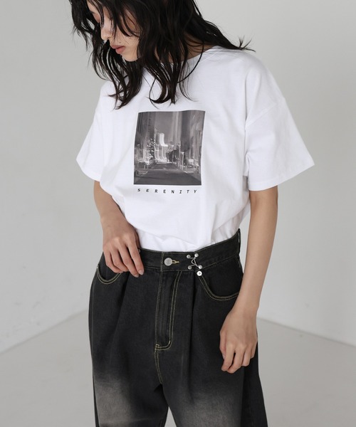 hellam tシャツ アソートプリントTシャツ レディース : ZOZOTOWN