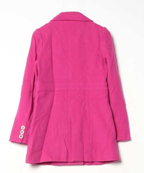 「MIIA」 コート FREE ピンク レディース_画像2