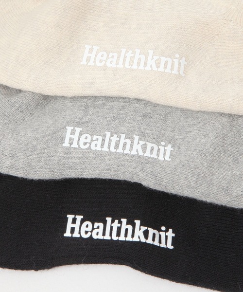 靴下 「Healthknit(ヘルスニット)」ベーシックペナント刺しゅう メンズ | Healthknit | 06