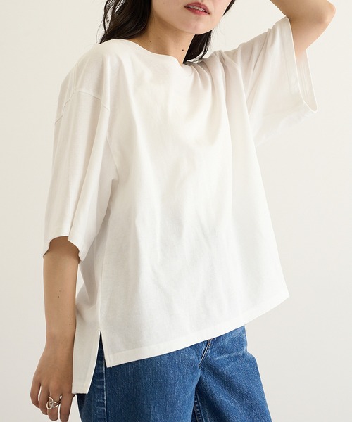 CROSS & STITCH tシャツ 半袖 「Cross＆Stitch」オープンエンド