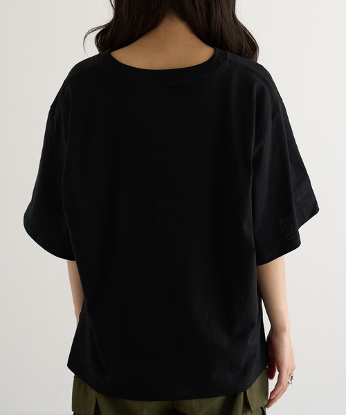 CROSS & STITCH tシャツ 半袖 「Cross＆Stitch」オープンエンド