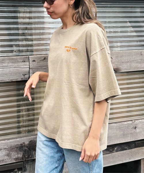 tシャツ ONE MORE/ロキシードロップショルダー半袖Tシャツ レディース ONE MORE/ロキシードロップショルダー半袖Tシャツ（Tシャツ