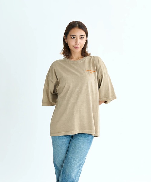 tシャツ ONE MORE/ロキシードロップショルダー半袖Tシャツ レディース ROXY tシャツ ONE MORE/ロキシードロップショルダー半袖Tシャツ