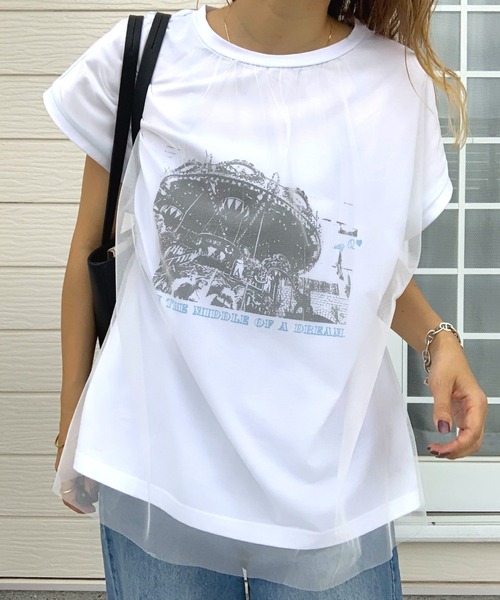 tシャツ カルーセルチュールT レディース