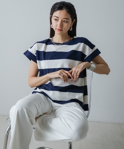⭐︎新品⭐︎SEA ボーダーＴシャツ SEA｜シーのTシャツ/カットソー（ボーダー柄）通販 - ZOZOTOWN