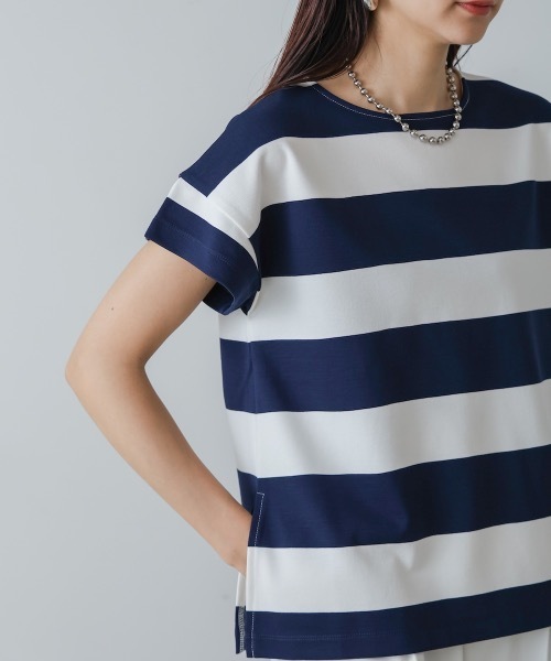 ⭐︎新品⭐︎SEA ボーダーＴシャツ CIEL'AIR tシャツ BORDER T-SHIRT(ボーダーTシャツ） レディース