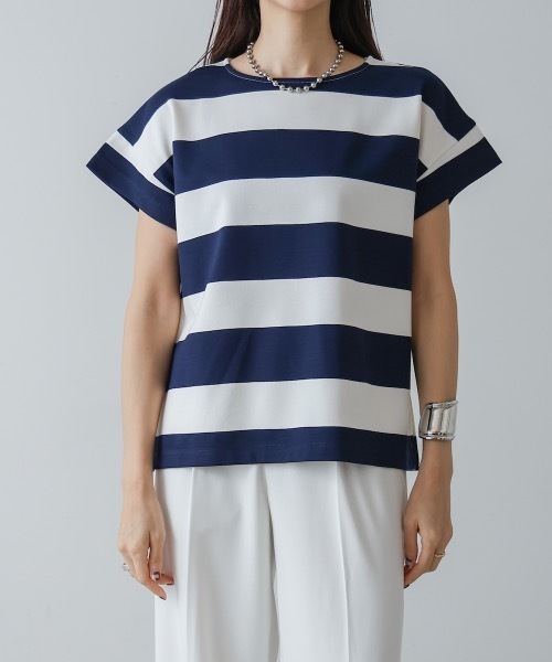 ⭐︎新品⭐︎SEA ボーダーＴシャツ CIEL'AIR tシャツ BORDER T-SHIRT(ボーダーTシャツ） レディース