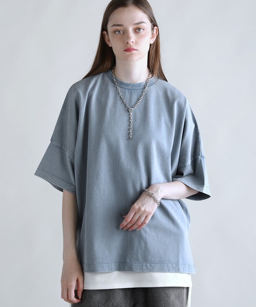SOCCE tシャツ 270gコットンウォッシュ加工ハーフスリーブカットソー