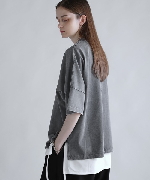 SOCCE tシャツ 270gコットンウォッシュ加工ハーフスリーブカットソー