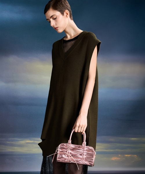 CHARLES ＆ KEITH トートバッグ Kadee ケーディー メタリック