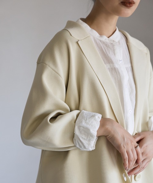 select MOCA Et ジャケット テーラードジャケット 「Et」Spandex Knit