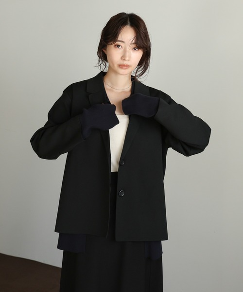 select MOCA Et ジャケット テーラードジャケット 「Et」Spandex Knit