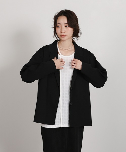 select MOCA Et ジャケット テーラードジャケット 「Et」Spandex Knit