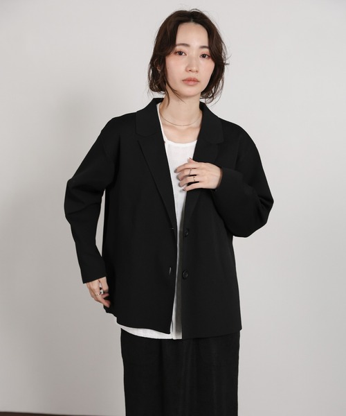select MOCA Et ジャケット テーラードジャケット 「Et」Spandex Knit