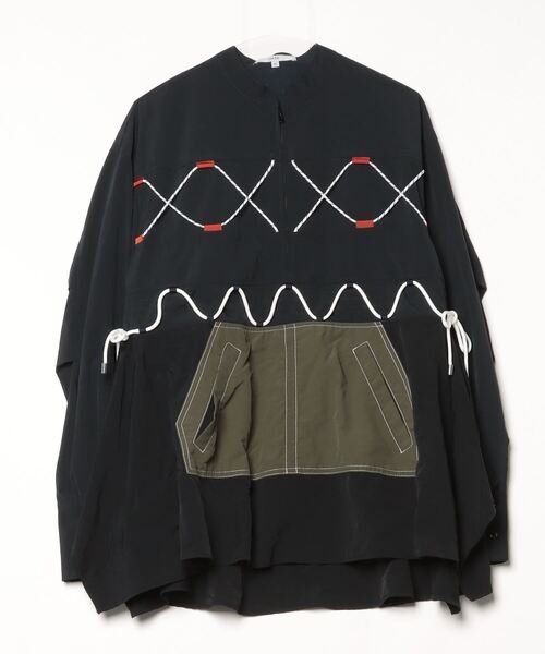 「UN3D.」 長袖ブラウス 38 ブラック レディース