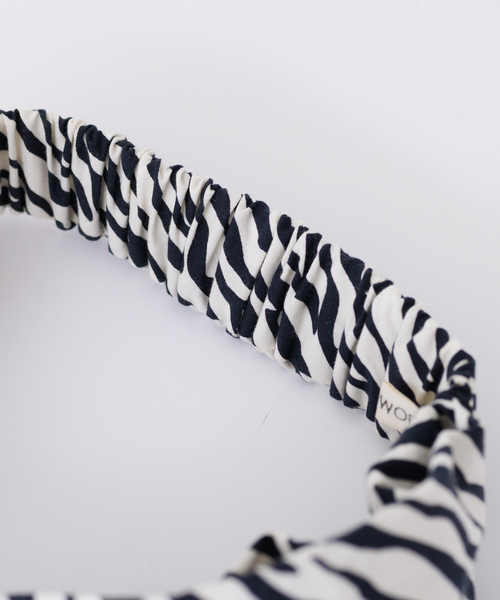 TRESSE（トレス） ヘアバンド 「別注」「TRESSE/トレス」 ゼブラ