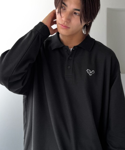 Classical Origin ポロシャツ 「万能アイテム。」胸刺繍入り鹿の子