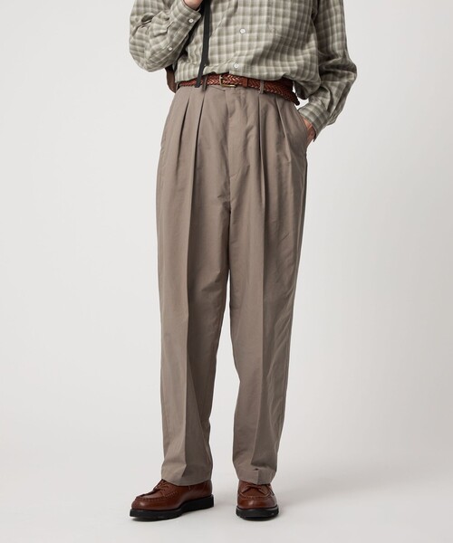 STEVEN ALAN ベリーマエックス　ツープリースドレス　トラウザーズ STEVEN ALAN スラックス 「Steven Alan」 ドリル インツー