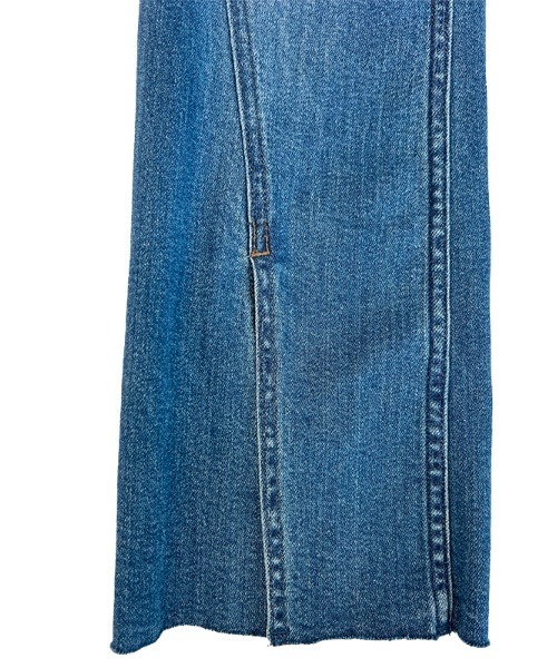 anuans 「anuans」 加工ブーツカットデニムパンツ 1 ブルー