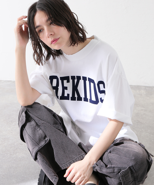 未使用品 ISNESS MUSIC REKIDS T-SHRTS Lサイズ is-ness tシャツ ISNESS MUSIC / イズネス ミュージック REKIDS