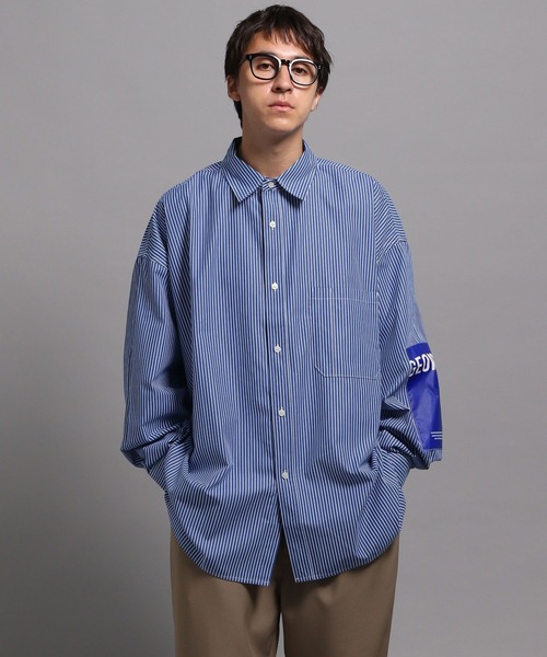 GEORGE’S【MENS】ストライプBIGシャツ George's シャツ ストライプBIGシャツ2 メンズ レディース