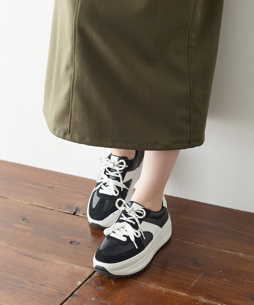 coca（コカ） スニーカー 厚底 ローカット GERMAN TRAINER スニーカー