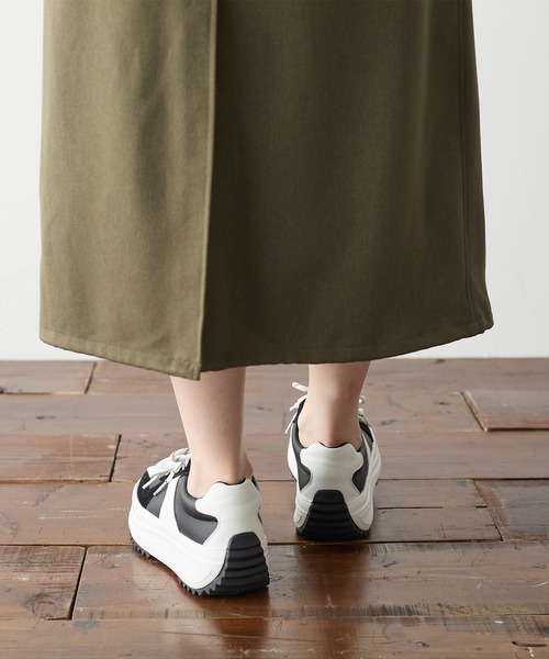 coca（コカ） スニーカー 厚底 ローカット GERMAN TRAINER スニーカー