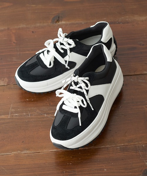 coca（コカ） スニーカー 厚底 ローカット GERMAN TRAINER スニーカー