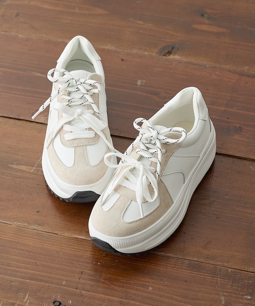 coca（コカ） スニーカー 厚底 ローカット GERMAN TRAINER スニーカー