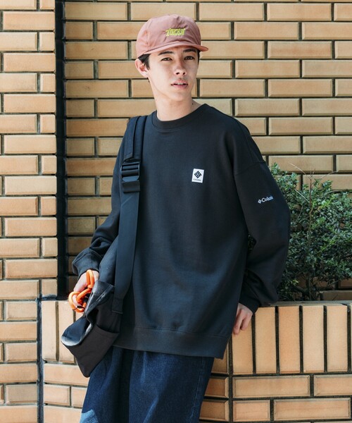 Columbia×FREAK'S STORE インペリアルパーク ロゴスウェット FREAK'S STORE トレーナー スウェット 限定展開 Columbia