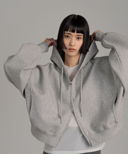 LOWRYS FARM（ローリーズファーム） パーカー ZIPショートフーディ