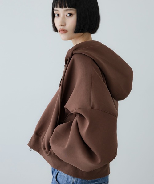 LOWRYS FARM（ローリーズファーム） パーカー ZIPショートフーディ