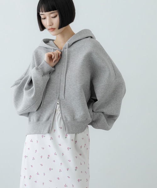 LOWRYS FARM（ローリーズファーム） パーカー ZIPショートフーディ