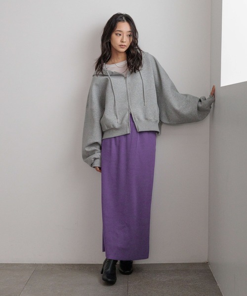 LOWRYS FARM パーカー ZIPショートフーディ 588894