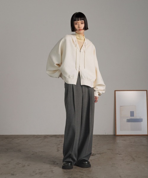 LOWRYS FARM（ローリーズファーム） パーカー ZIPショートフーディ