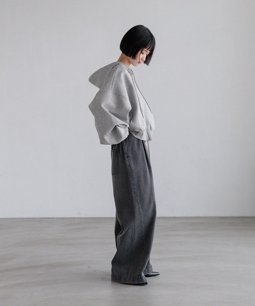 LOWRYS FARM（ローリーズファーム） パーカー ZIPショートフーディ