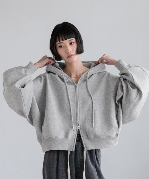 LOWRYS FARM（ローリーズファーム） パーカー ZIPショートフーディ