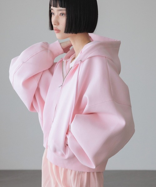 SalvatoreFerragamo♡ピンク フード付き ジャンパー パーカー（ピンク/桃色系）ファッション通販 - ZOZOTOWN